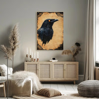 The Enigmatic Raven Poster