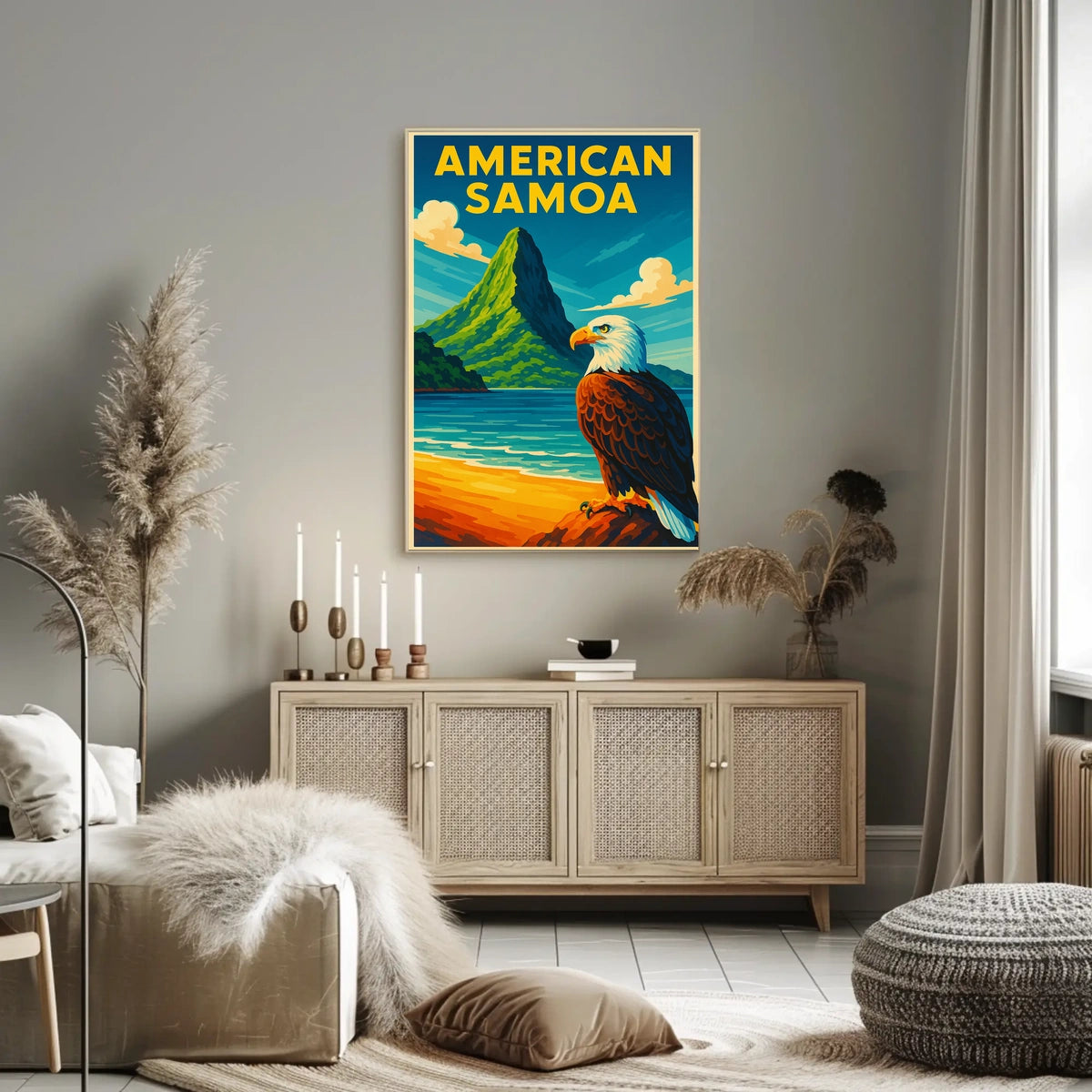 American Samoa Scenic Beauty Poster