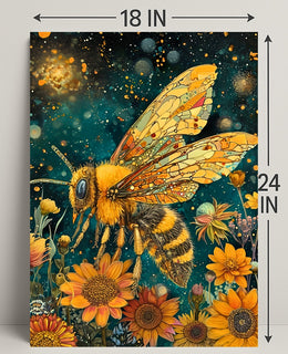 The Enchanted Bee William Morris Art Poster