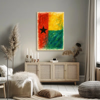 Abstract Flag Art Abstract Poster