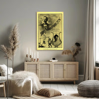 The Morphets Vintage Magic Show Cultural Poster