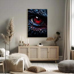 The DragonS Gaze Poster