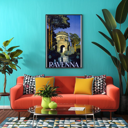 Ravenna, Italia Vintage Poster