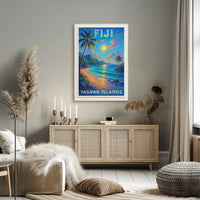 Fiji Yasawa Islands Poster