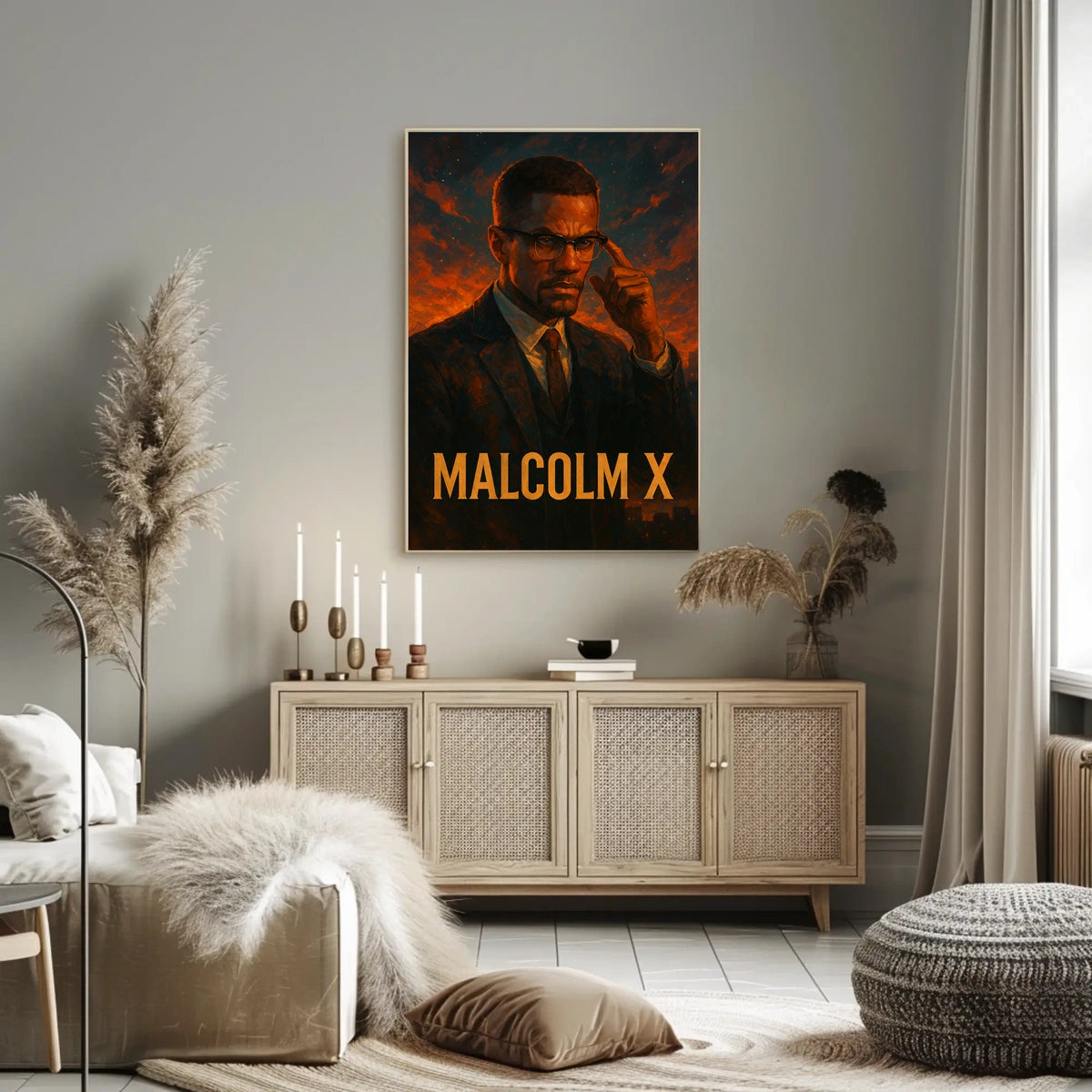 Malcolm X Poster