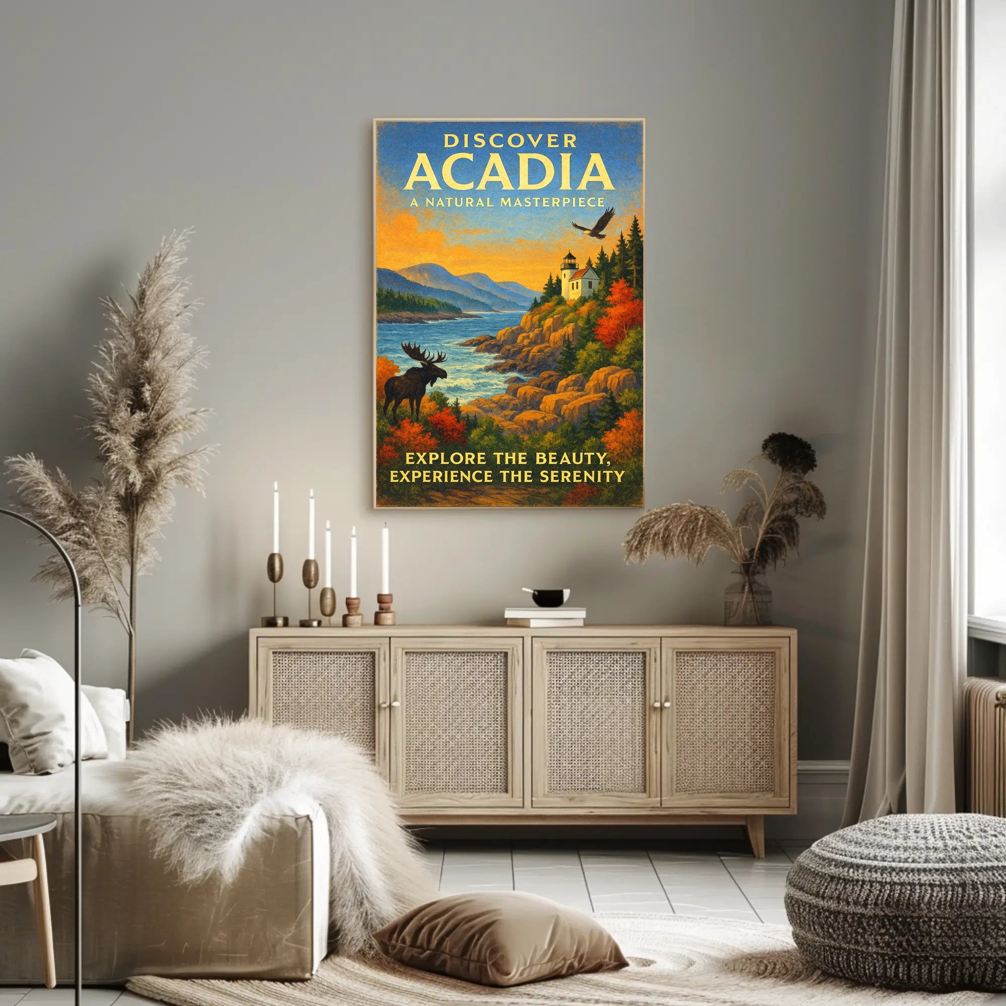 Discover Acadia Poster PosterGoat