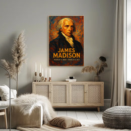 James Madison 4Th President Poster