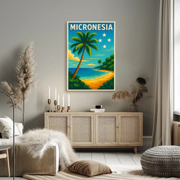 Micronesia Paradise Poster