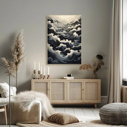 Ocean Waves A Serene Journey Poster PosterGoat