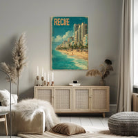 Recife Beachfront Poster