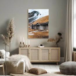 Rustic Mountain Retreat Poster