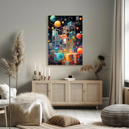 Cosmic Architecture Poster PosterGoat