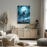 Lone Spirit Wilderness Calls Poster PosterGoat