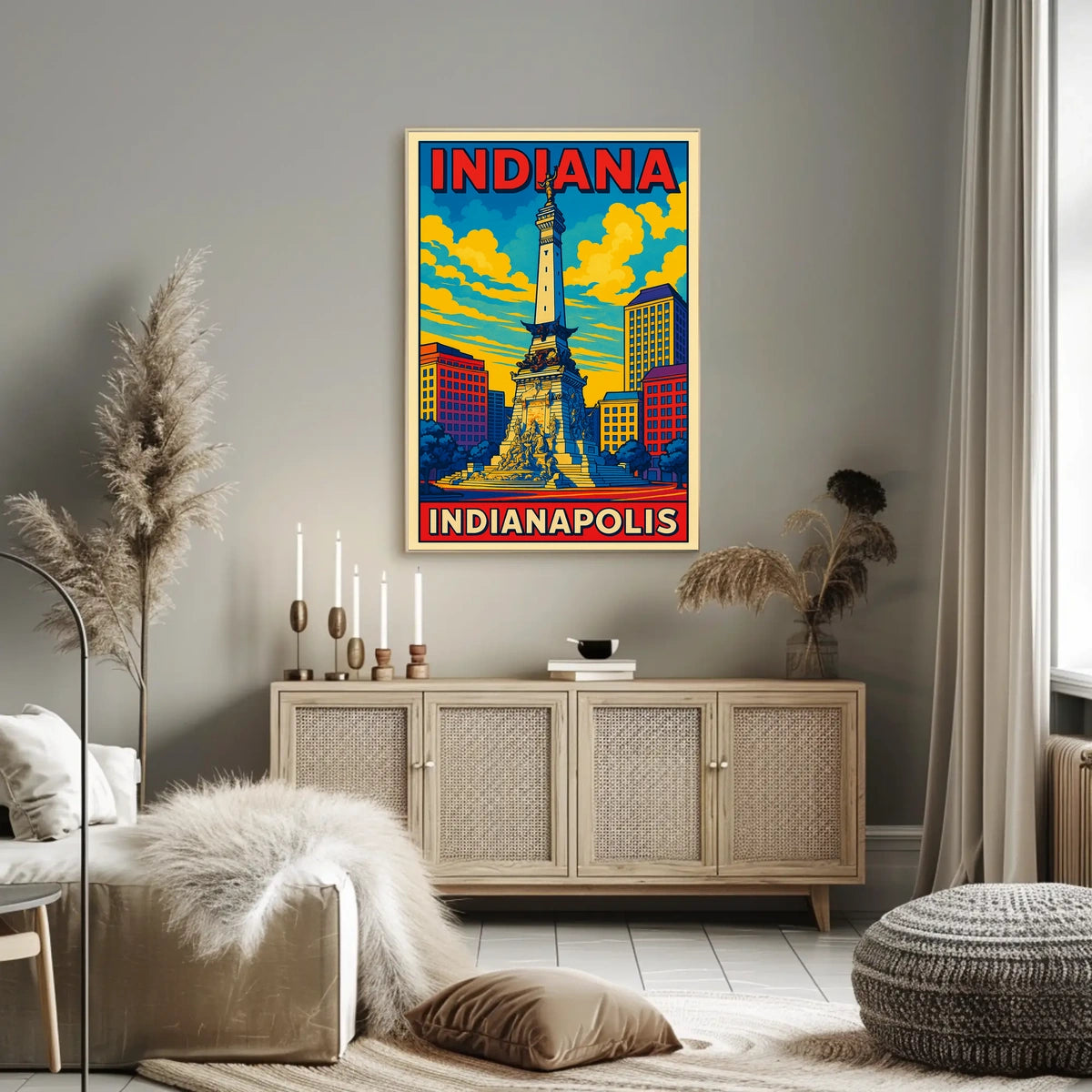 Indianapolis Monument Poster