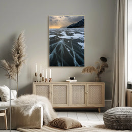Winter Wonderland in Snowy Serenity - National Park Poster