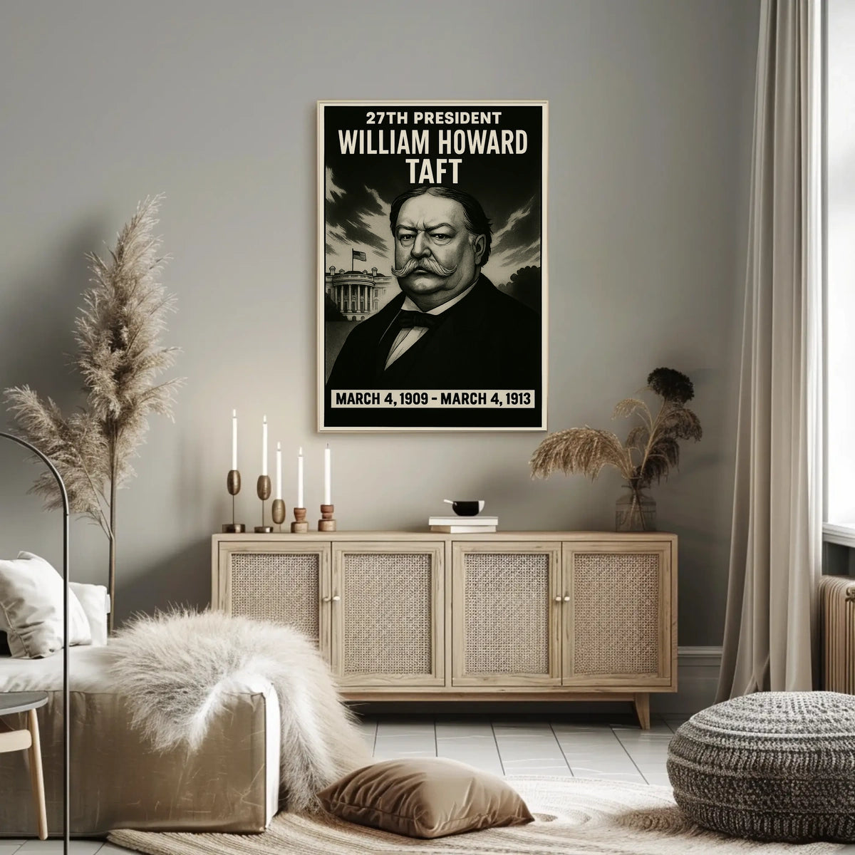 William Howard Taft 27Th President Poster