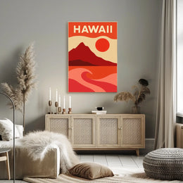 Hawaii Vibrant Landscapes Poster