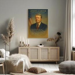 Jimmy Carter Presidential Tribute Poster