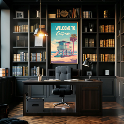 Welcome to California Poster