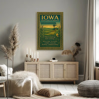 Iowa Heartland Of America Poster