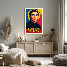 St. Gemma Galgani Poster