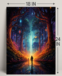 Enchanted Forest Pathway Poster