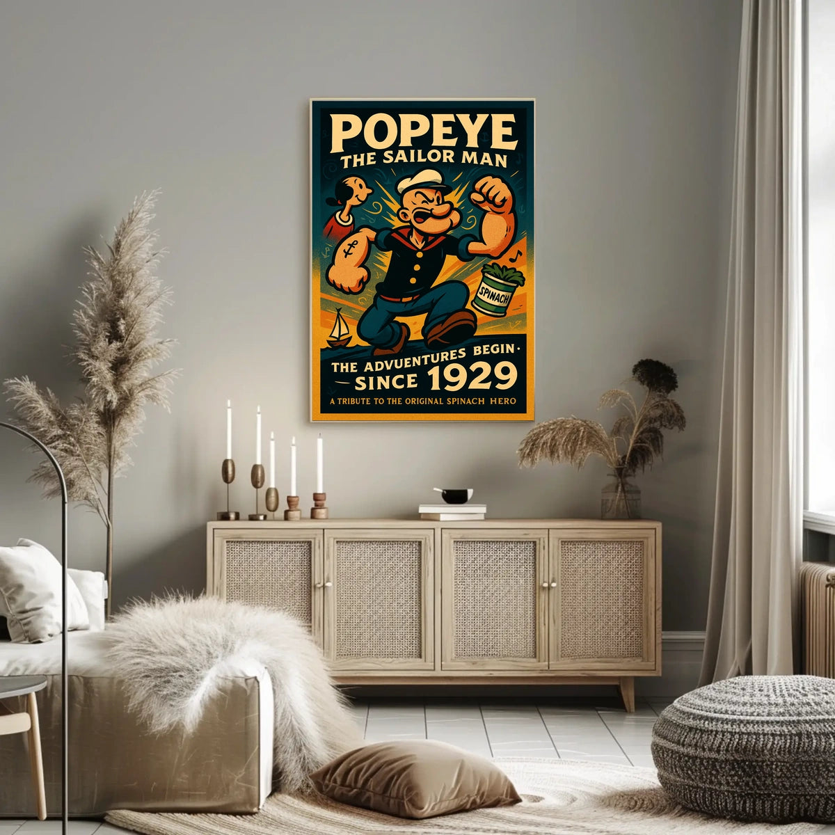 Popeye 1929 Art Poster POP-16