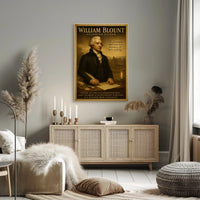 William Blount Vintage Historical or Presidential Poster PosterGoat