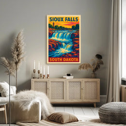 Sioux Falls South Dakota Poster