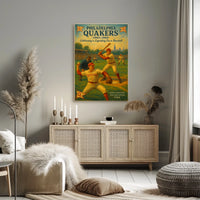 Philadelphia Quakers Celebrating A Poster