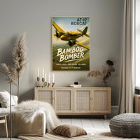 Cessna AT-17 Bobcat Bamboo Bomber Poster