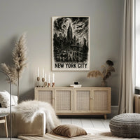 New York City Skyline Poster