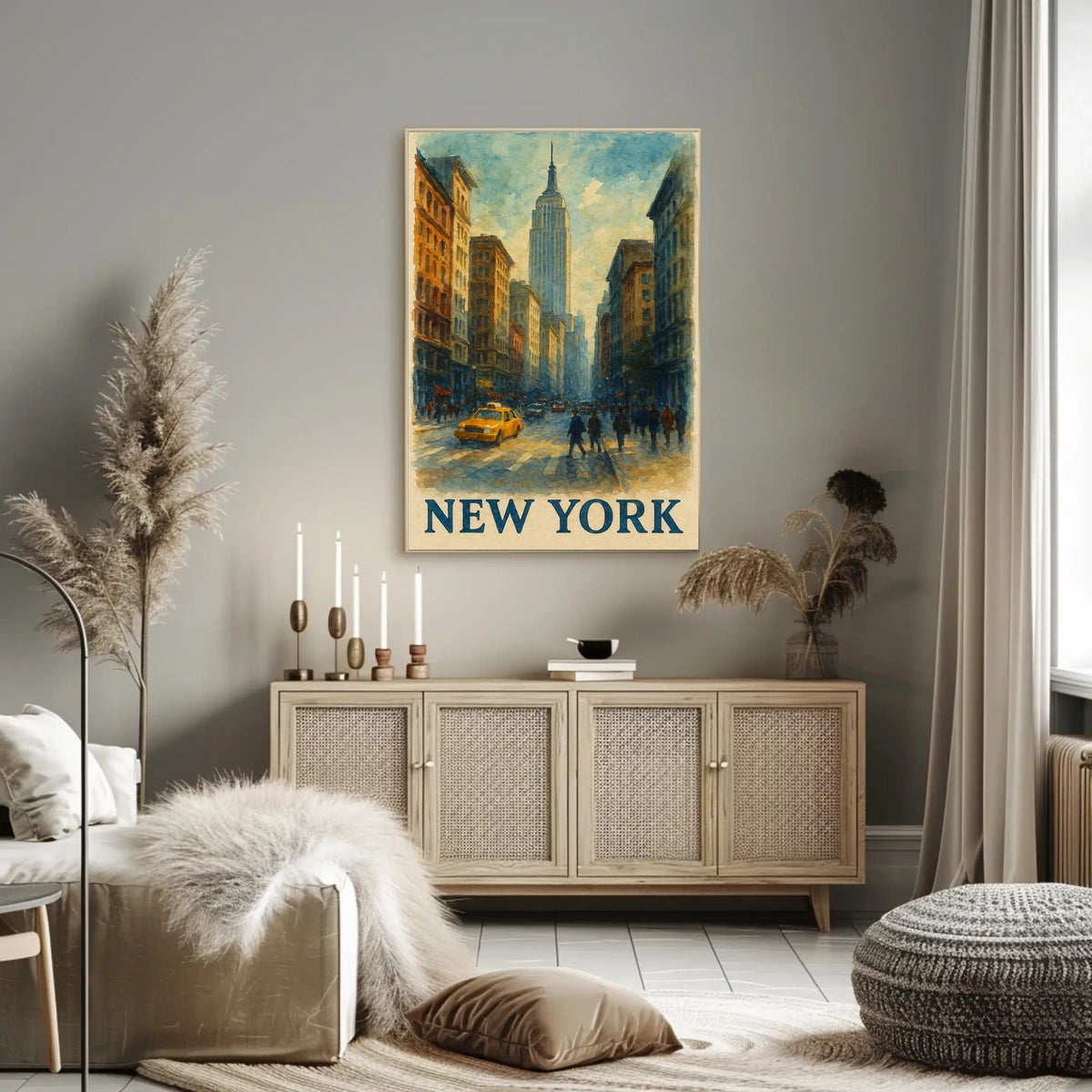 New York City Streets Poster