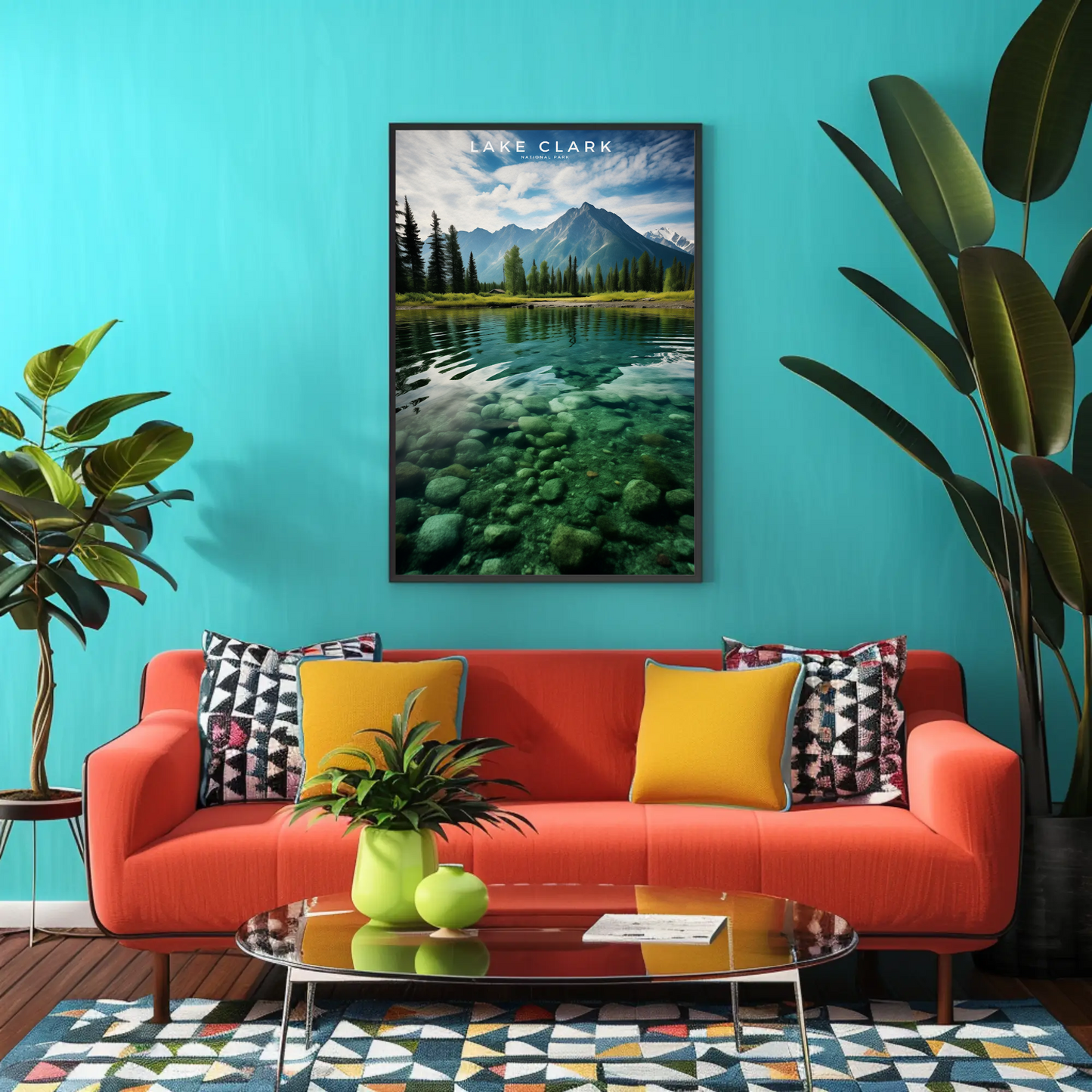 Lake Clark National Park Poster