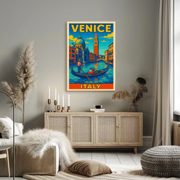 Venice Travel Poster