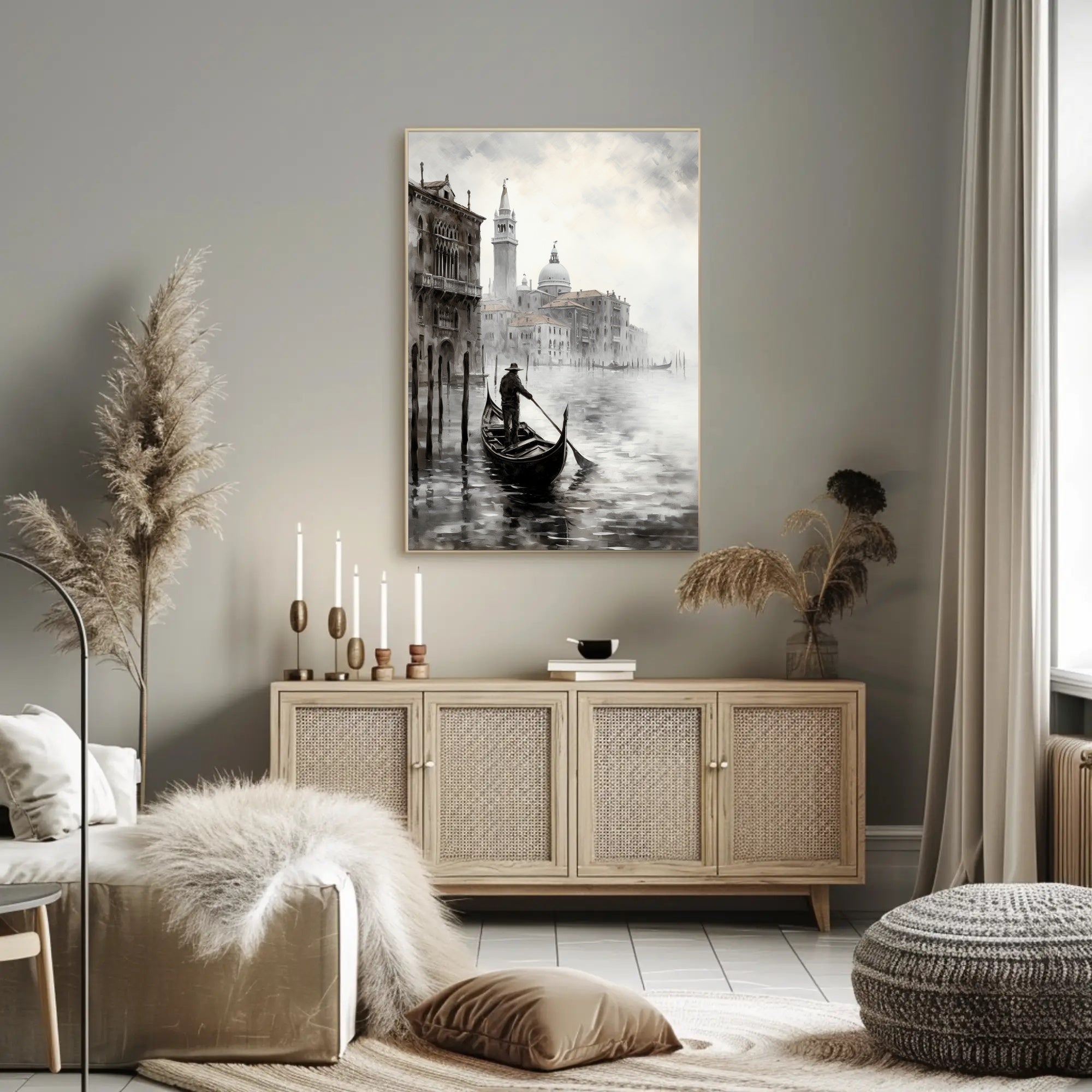 Venetian Gondola Journey Poster