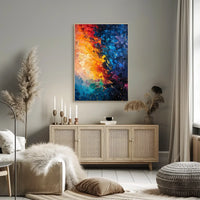 Modern Abstract Science and Education Poster