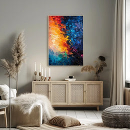 Modern Abstract Science and Education Poster