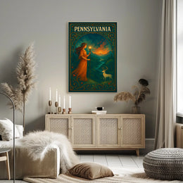 Pennsylvania Enchanted Landscape Poster