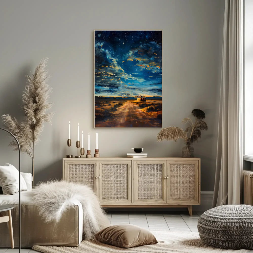 Abstract Interpretation Art Poster