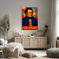 Franz Schubert Portrait Poster