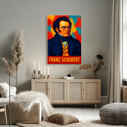 Franz Schubert Portrait Poster