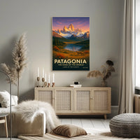 Patagonia The Edge of the World Poster