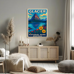 Glacier National Park Montana Poster