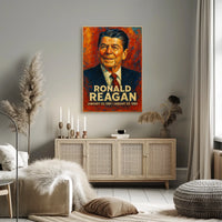 Ronald Reagan 40th President Poster
