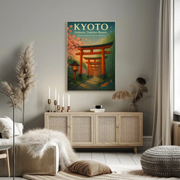 Kyoto Embrace Timeless Beauty Poster