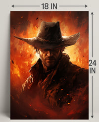The Lone Gunslinger Poster