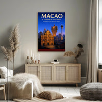 Macao A Fusion of Cultures Poster PosterGoat