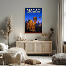 Macao A Fusion of Cultures Poster PosterGoat