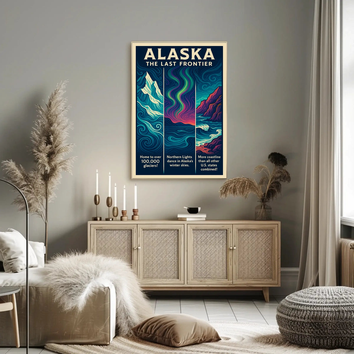 Alaska The Last Frontier Poster